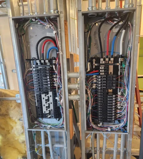 "temporary electrical panel"