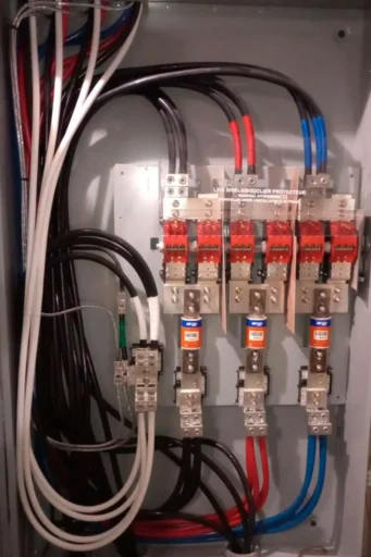 "Modernization of electrical panels"