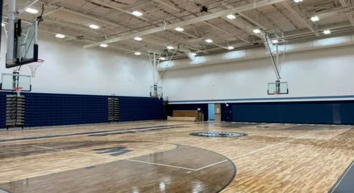 Fitness room electrical project